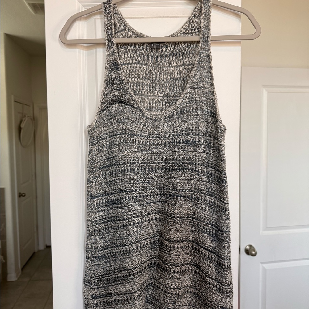 Vince Charcoal Knit Sweater